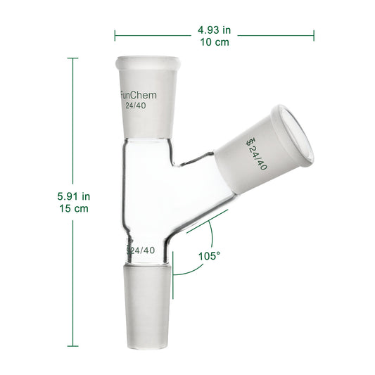 3-Way Glass Distilling Adapter