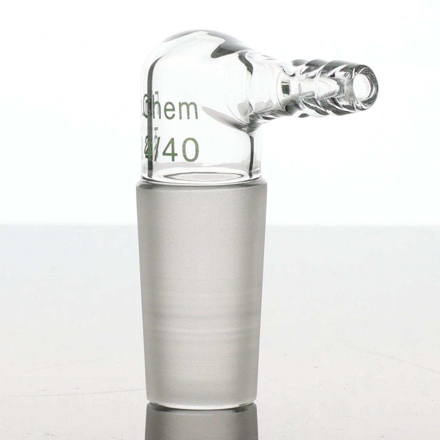 Vacuum/Gas Inlet Adapter with Hose, 90 Degree