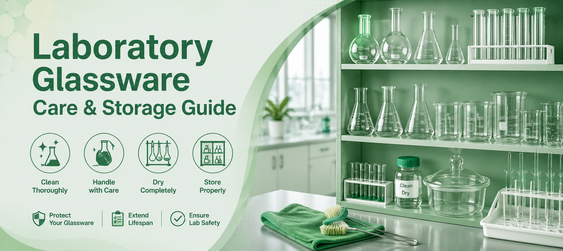 Laboratory Glassware Care & Storage Guide