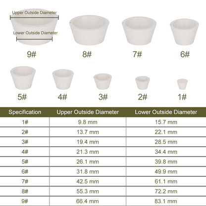 Rubber Filter Adapter Cones