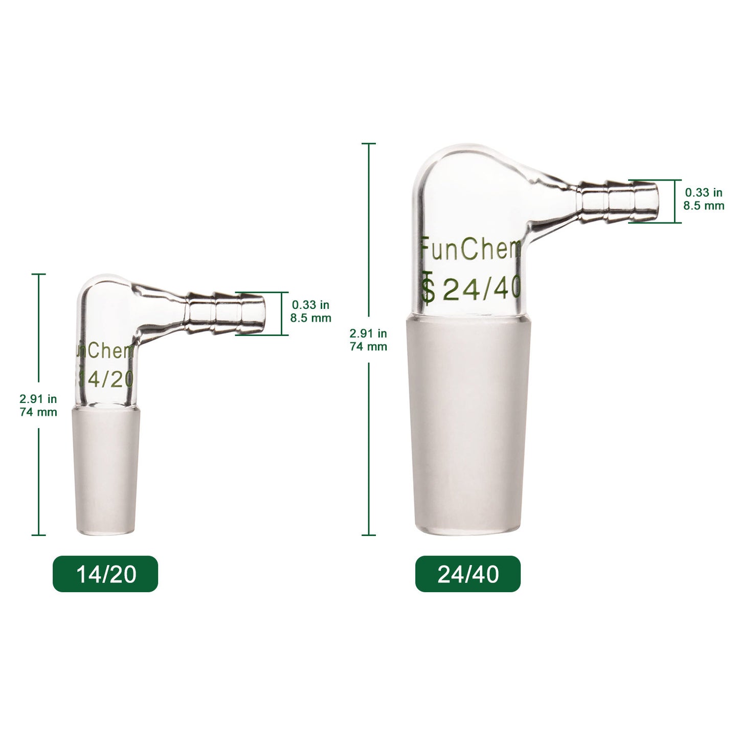 Vacuum/Gas Inlet Adapter with Hose