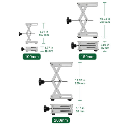 Stainless Steel Lab Scissor Jack