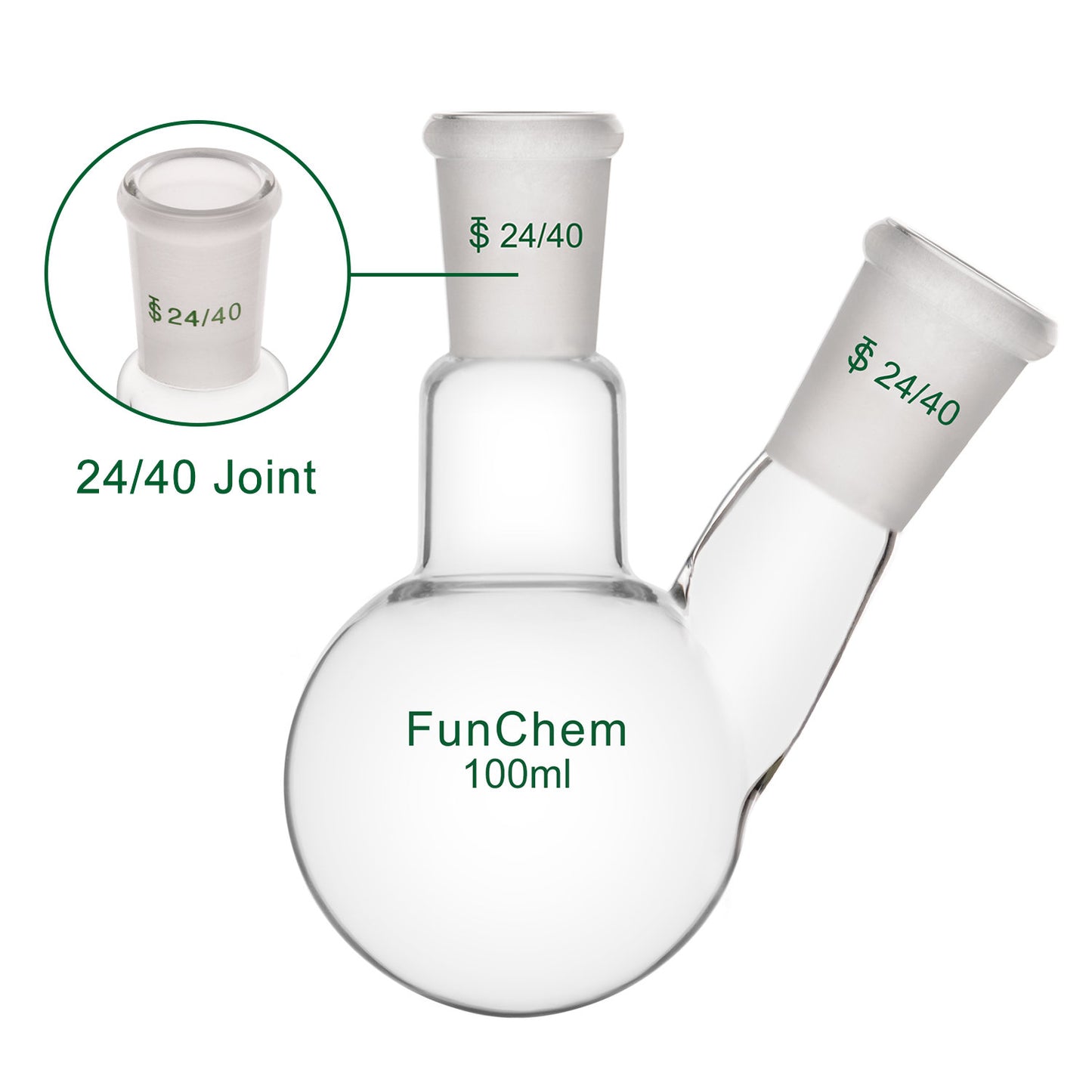 2 Neck Round Bottom Flask