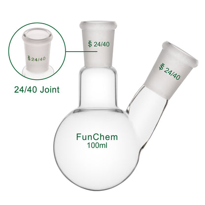 2 Neck Round Bottom Flask