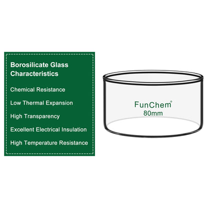 Glass Crystallizing Dish