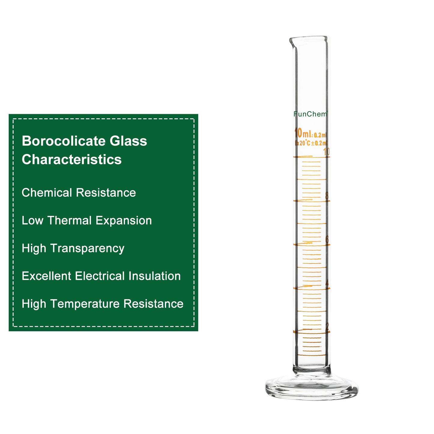 Glass Graduated Cylinder