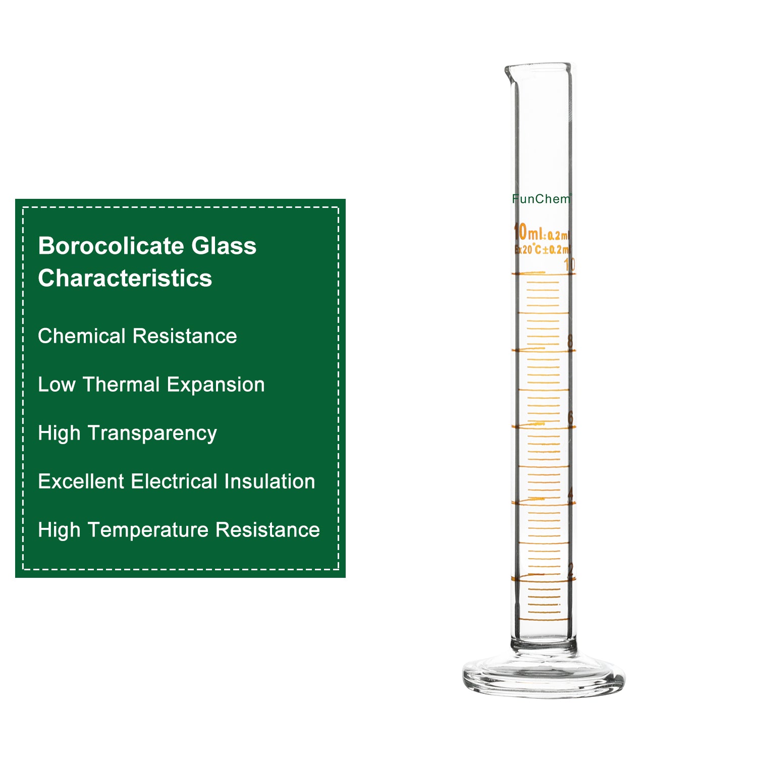 Glass Graduated Cylinder