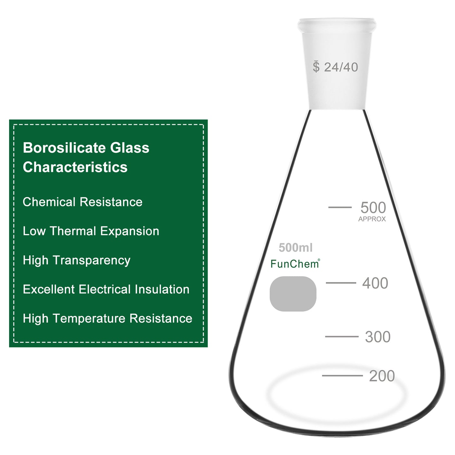 Glass Erlenmeyer Flask