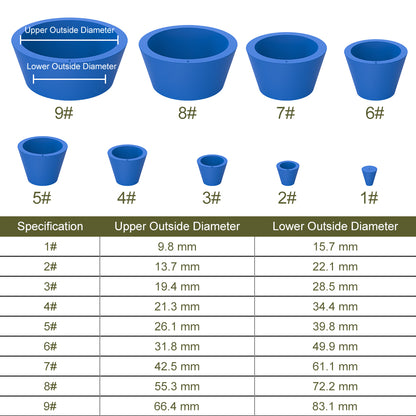 Rubber Filter Adapter Cones