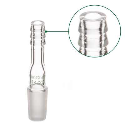 Glass Straight Inlet Distilling Adapters