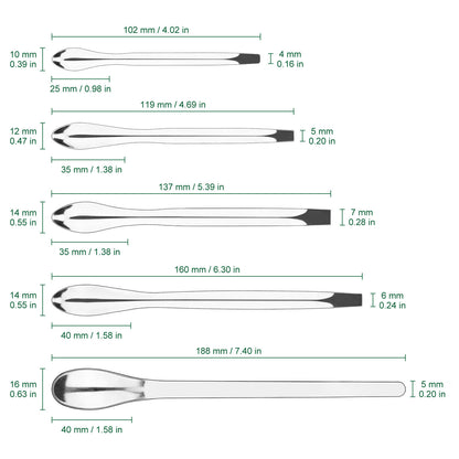 Micro Spoons Set