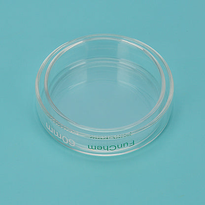 Glass Petri Dishes  with Clear Lid