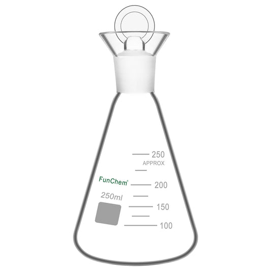 Iodine Flask with Stopper, 250-500 ml