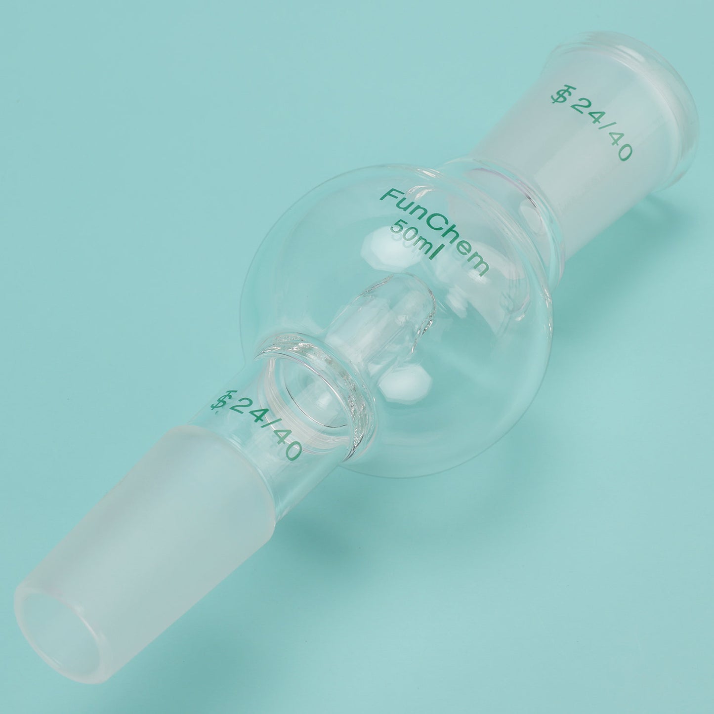  50ml Borosilicate Glass Rotary Evaporator Bump Trap