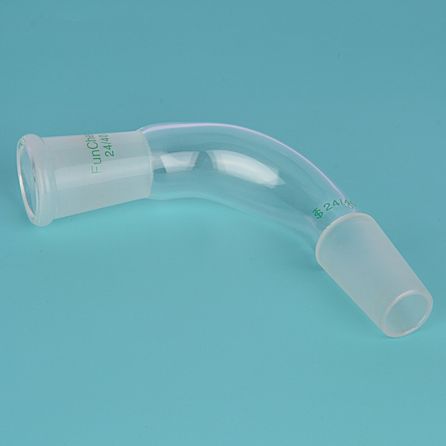 105 Degree Bent Glass Distilling Adapter