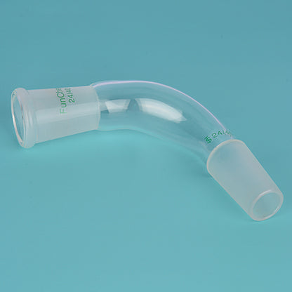 105 Degree Bent Glass Distilling Adapter