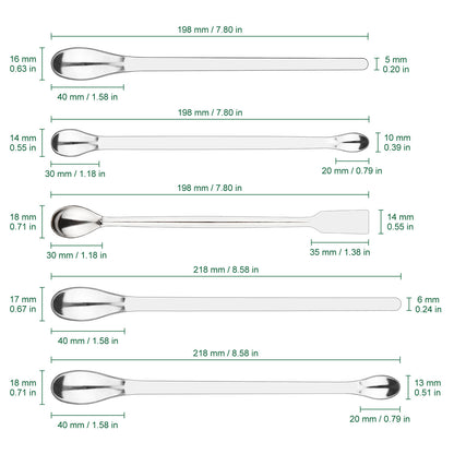 Micro Spoons Set