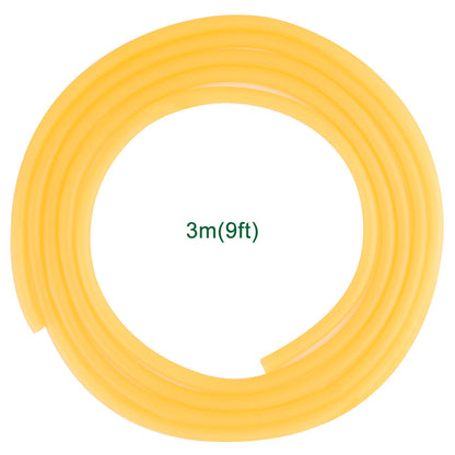 Amber Rubber Tubing