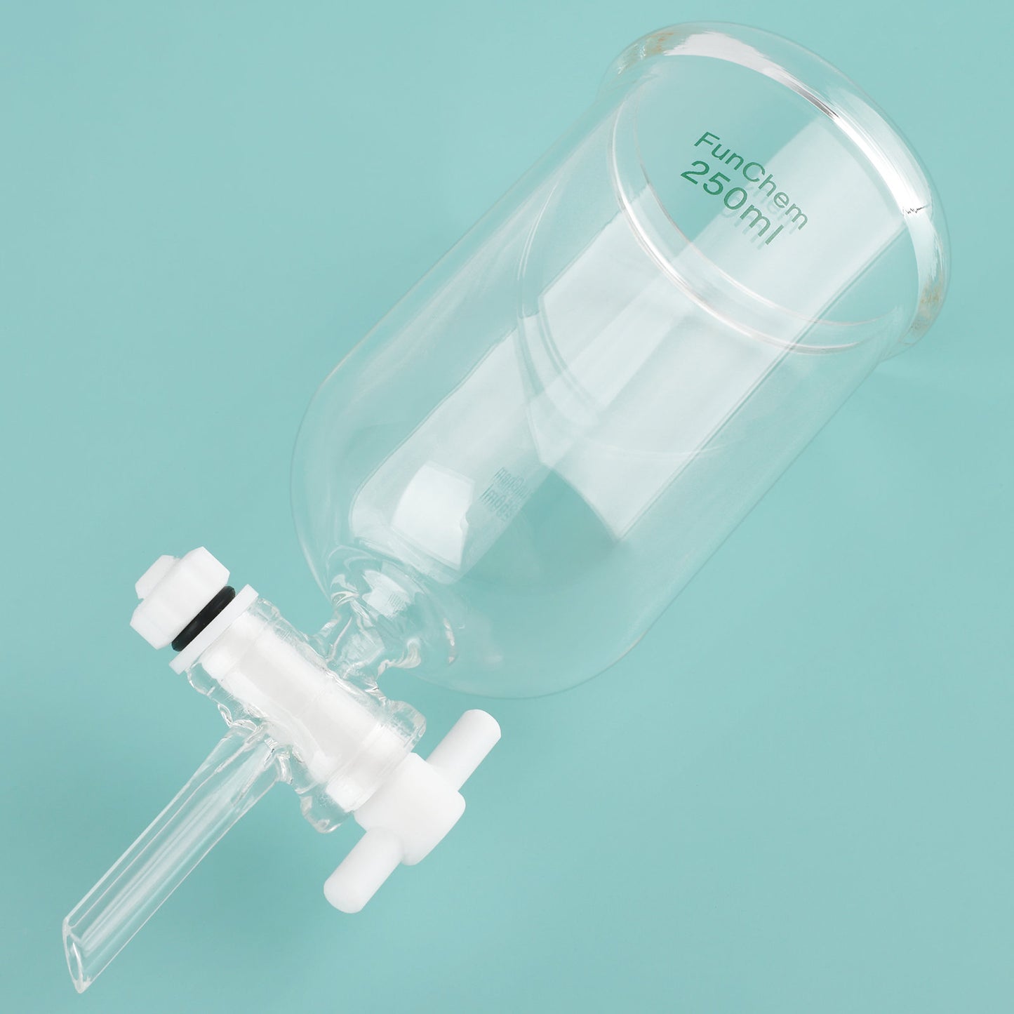 Dropping Funnel with PTFE Stopcock, 250-1000 ml