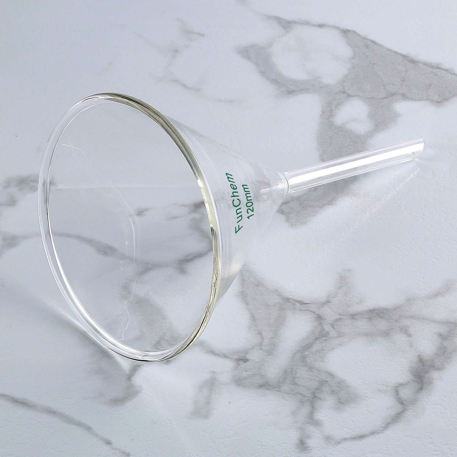 Glass Funnel, Short Stem