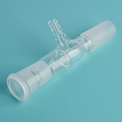 Glass Straight Vacuum Take Off Adapter