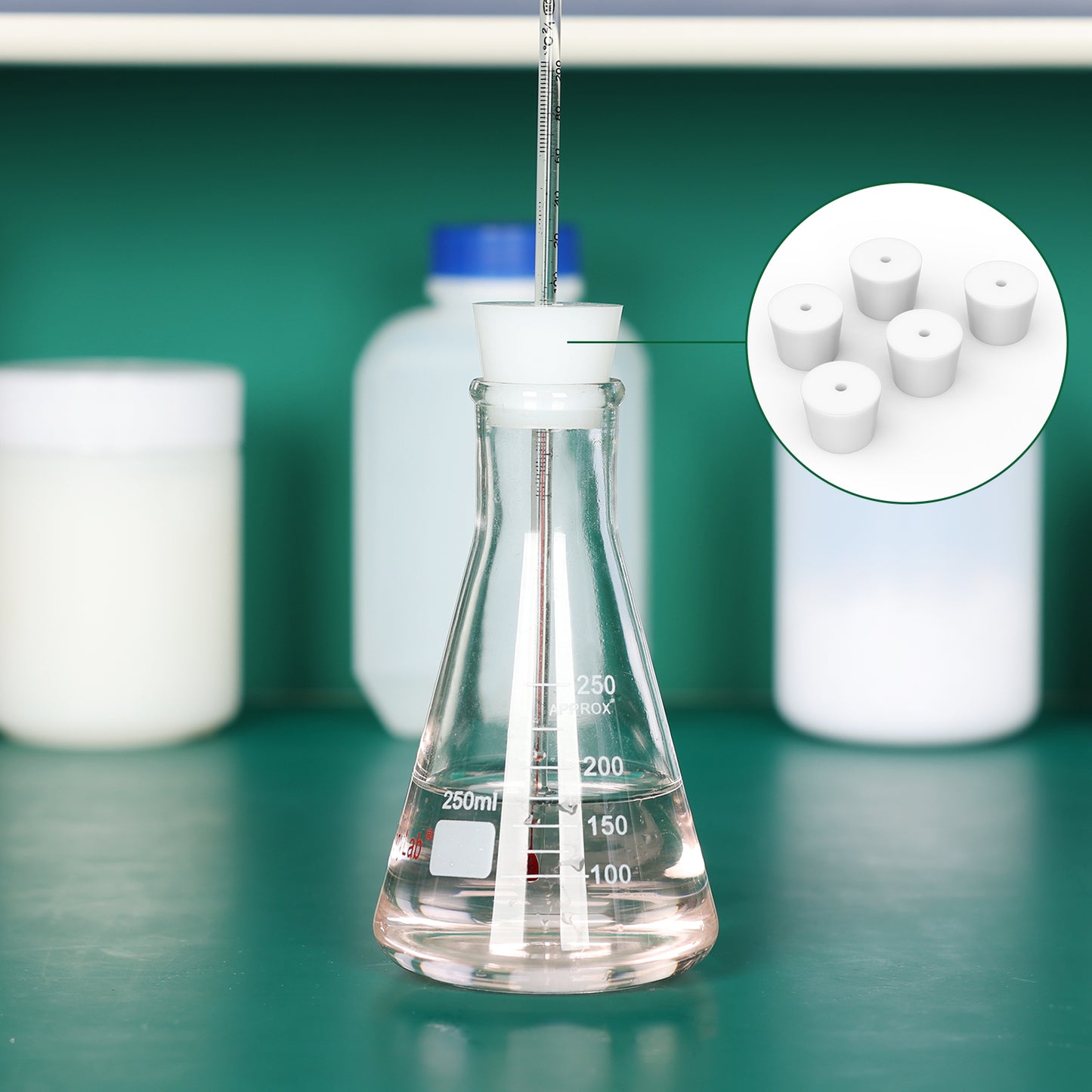 Solid Silicone Stopper