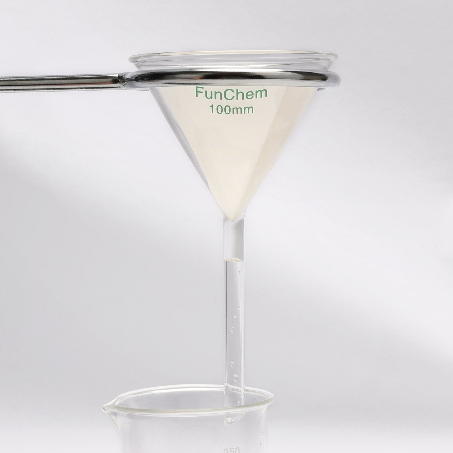 Glass Funnel, Short Stem