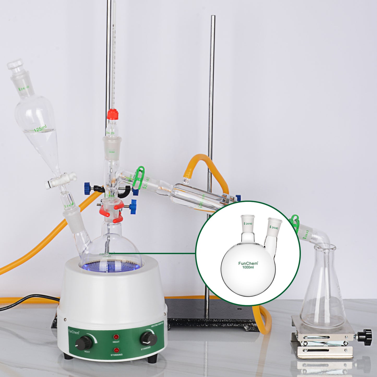 2 Neck Round Bottom Flask