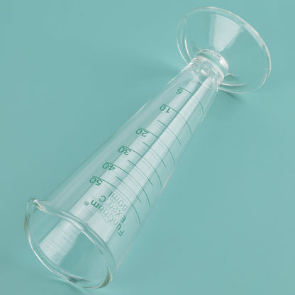 Conical Graduated Cylinder with Wide Mouth, 10-50 ml