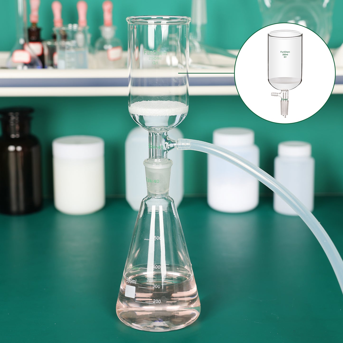 Buchner Filtering Funnel