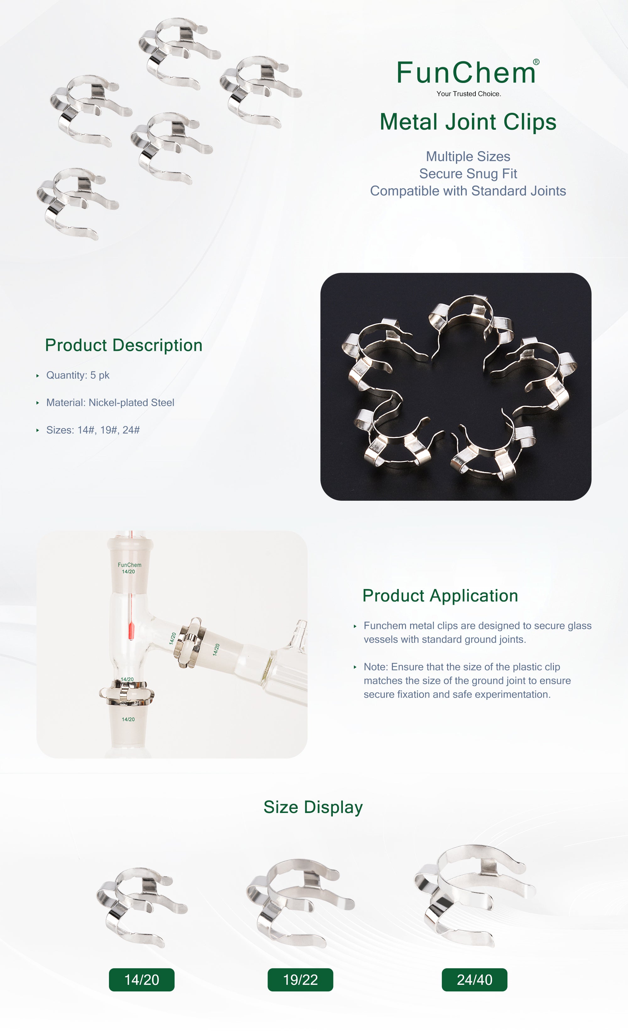 Metal Joint Clips
