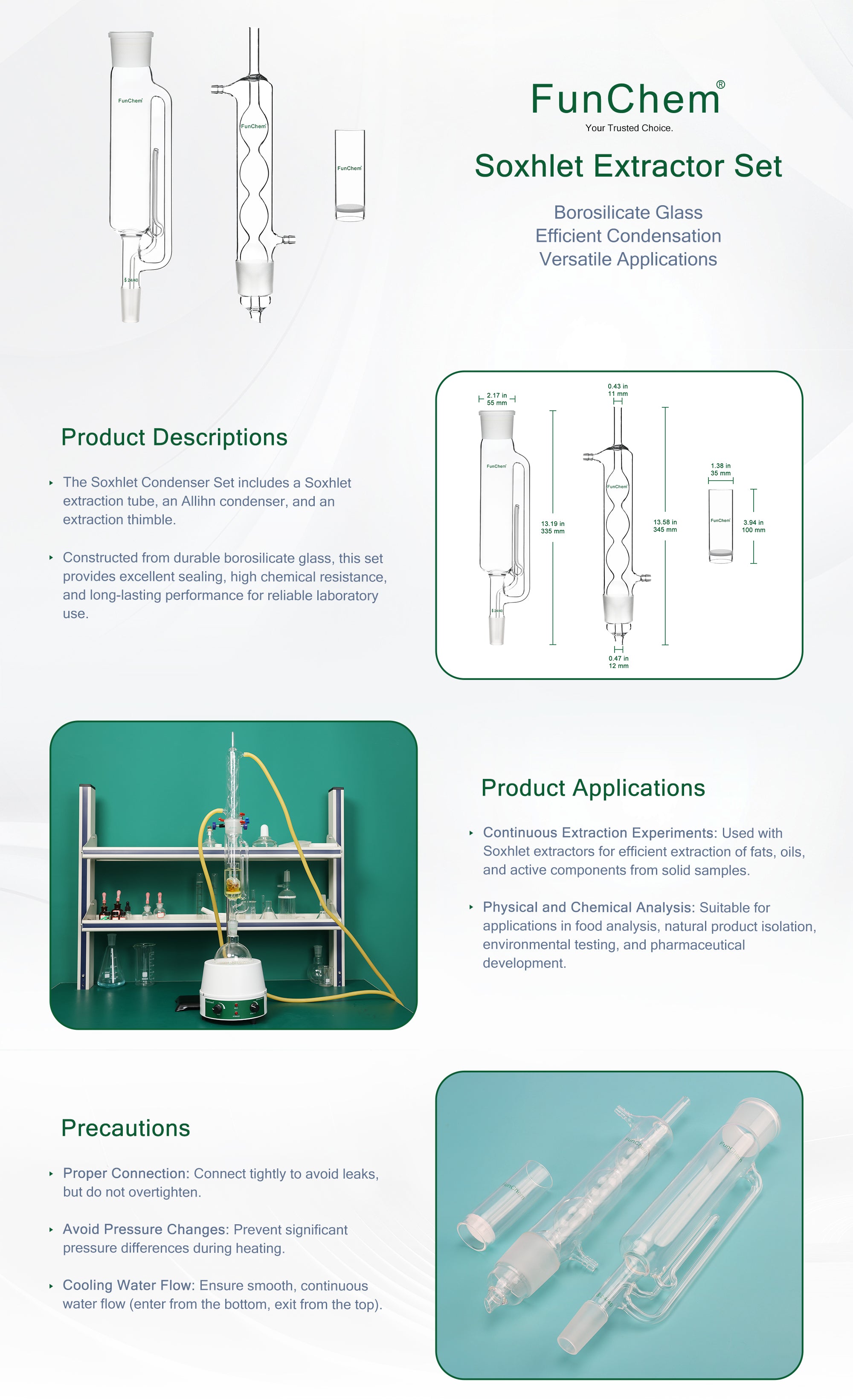 Soxhlet Type Extraction Apparatus