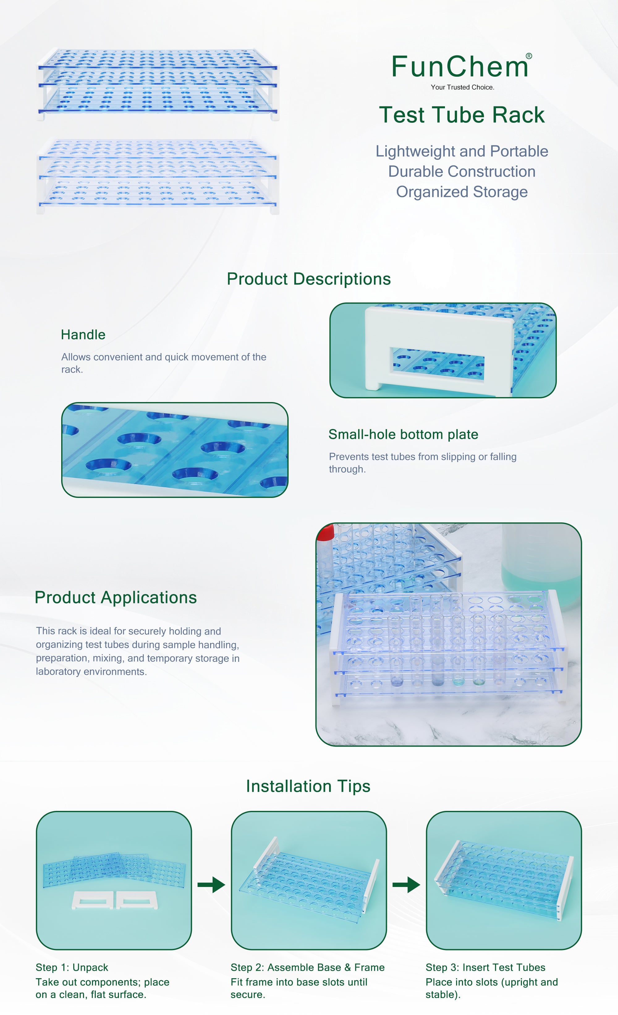 Test Tube Support Stand