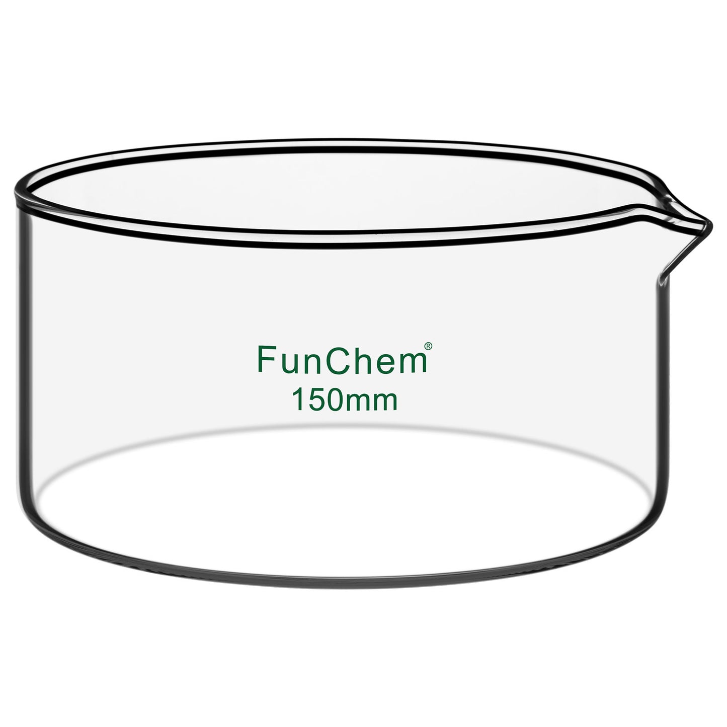 1000 ml Crystallizing Dish with Spout