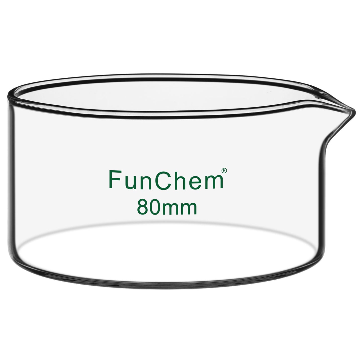 100 ml Crystallizing Dish with Spout