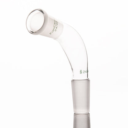 105 Degree Bent Glass Distilling Adapter