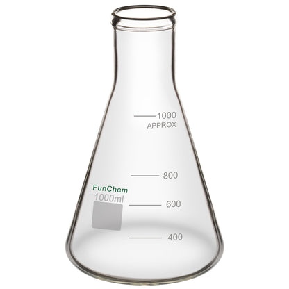 1000ML Narrow Mouth Erlenmeyer Flask