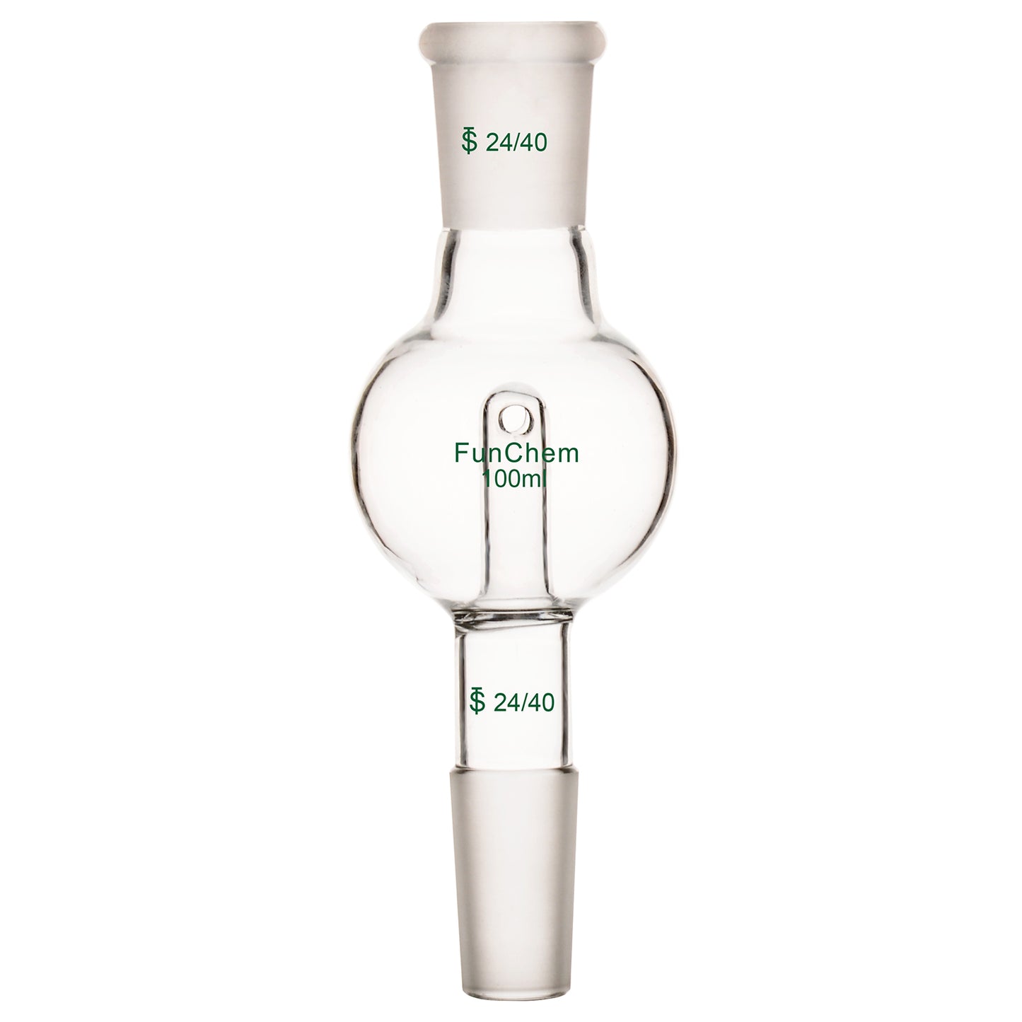  100ml Borosilicate Glass Rotary Evaporator Bump Trap