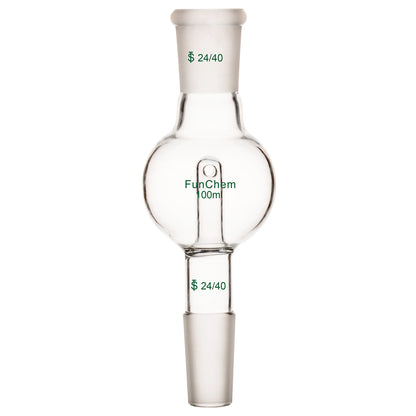  100ml Borosilicate Glass Rotary Evaporator Bump Trap