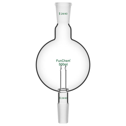  500ml Borosilicate Glass Rotary Evaporator Bump Trap