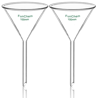 Glass Funnel, Short Stem