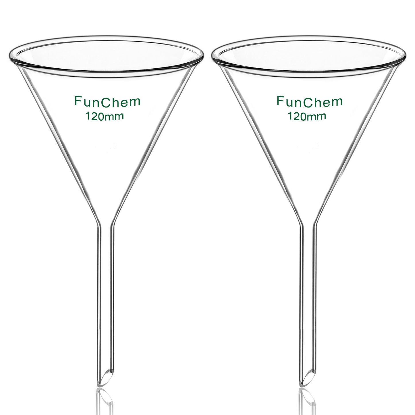 Glass Funnel, Short Stem