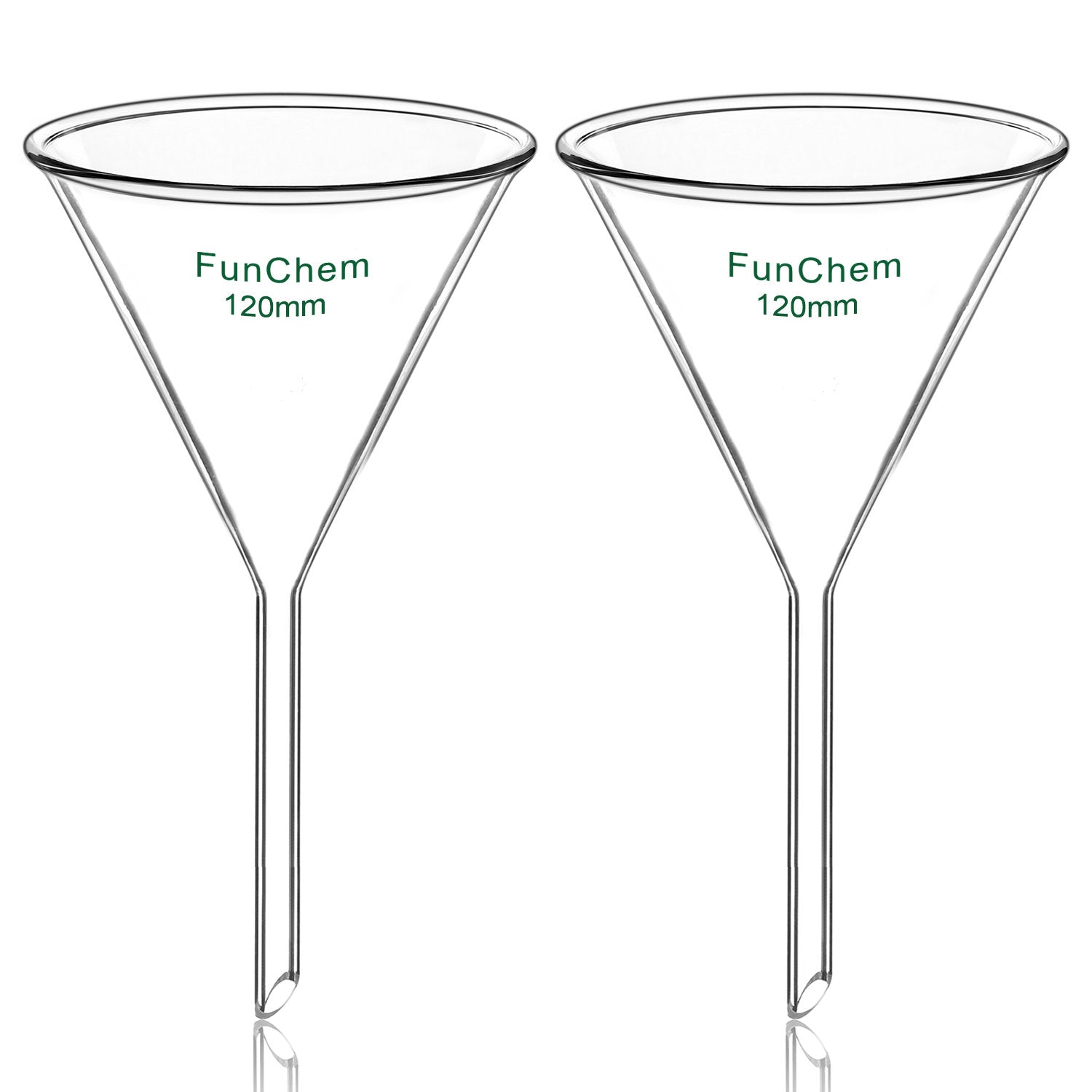 Glass Funnel, Short Stem
