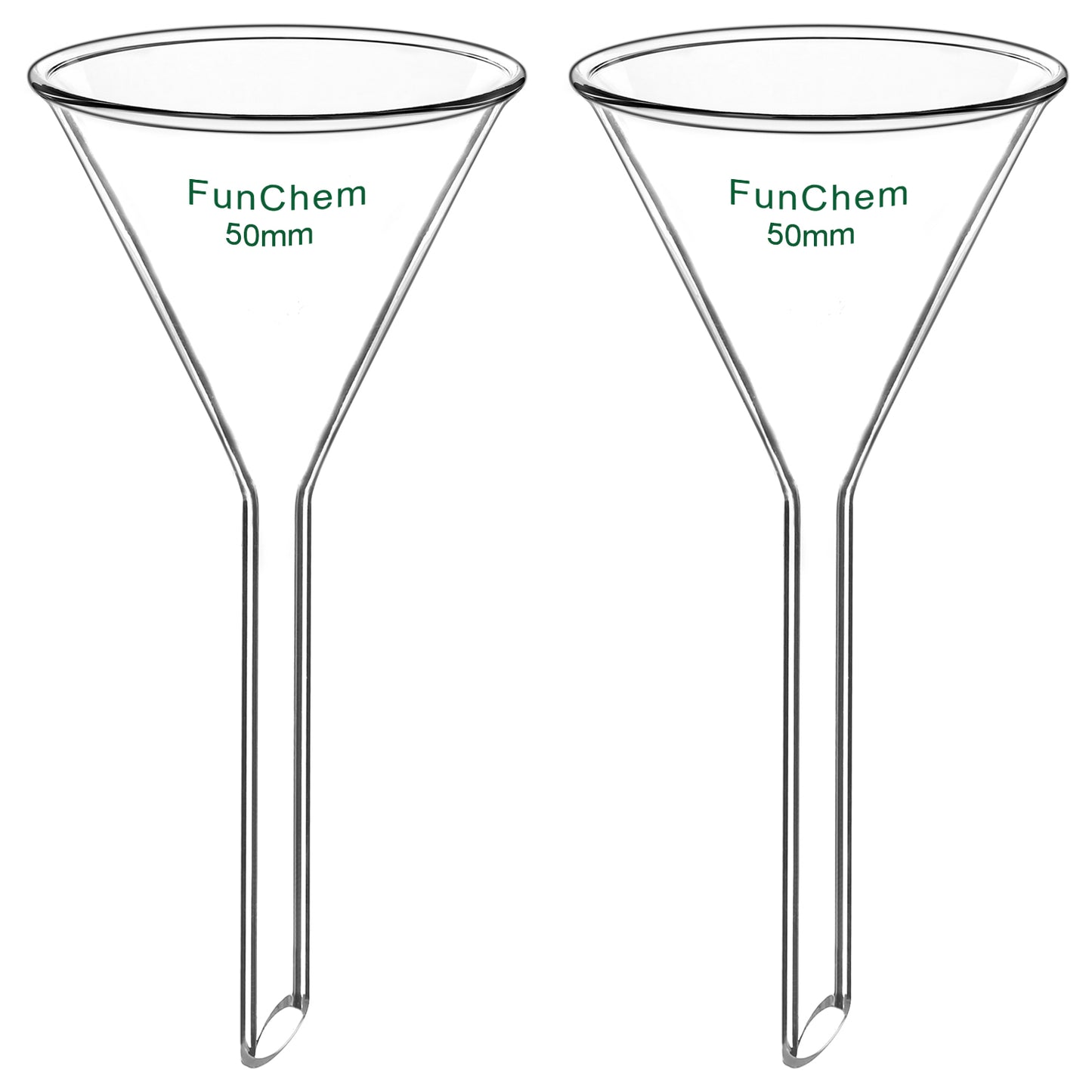 Glass Funnel, Short Stem