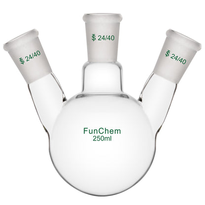 250ml 3 Neck Round Bottom Flask