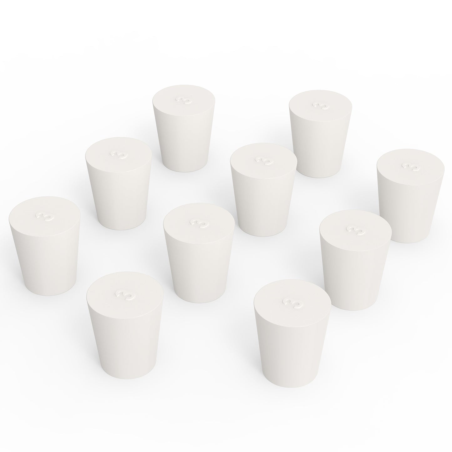 Solid Rubber Stoppers