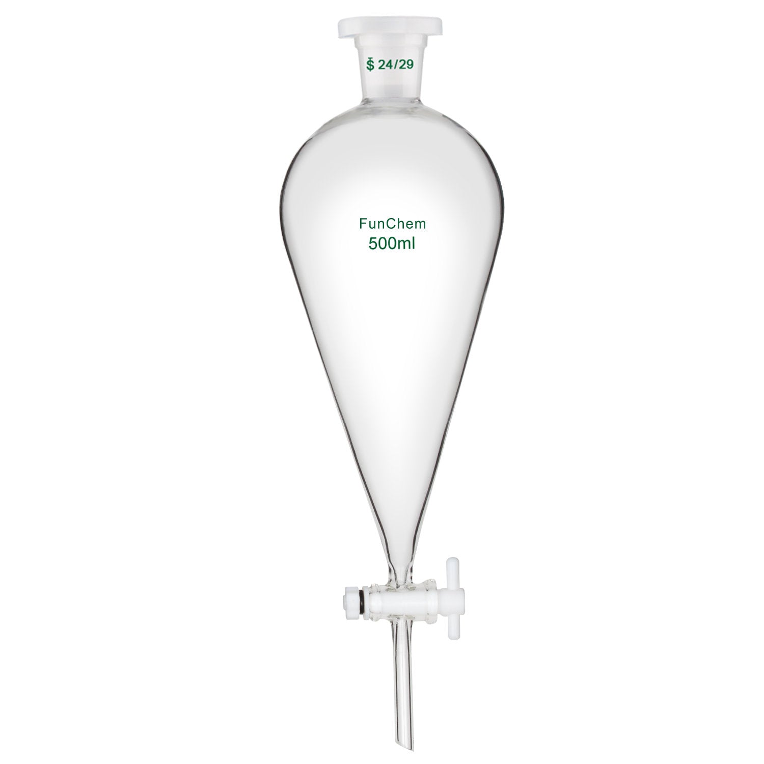 500ml Conical Separatory Funnel 