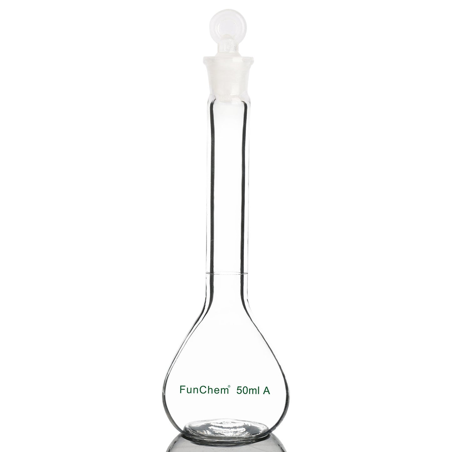 Volumetric Flask with Glass Stopper
