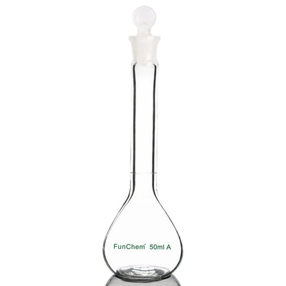 Volumetric Flask with Glass Stopper